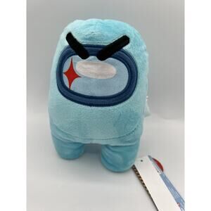 Among US Shapeshifter's Egg Transforming Plush Official Toikido Teal/Blue